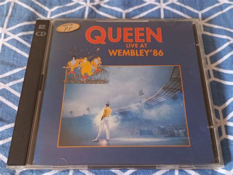 Cd Duplo Queen Live It Wembley86 Mercadolivre