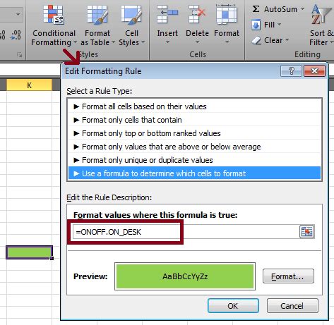 Ms Excel Conditional Formatting Formulas - Riset