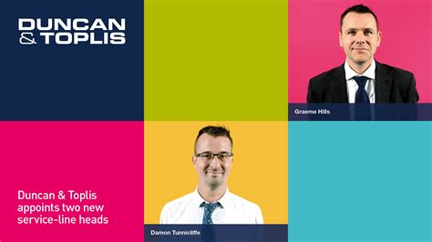 Duncan Toplis Appoints Two New Service Line Heads Duncan Toplis News