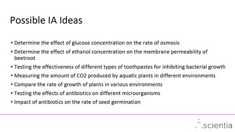 Ib Biology Ia Criteria Break Down Tips And Tricks And Possible Ia Ideas Youtube