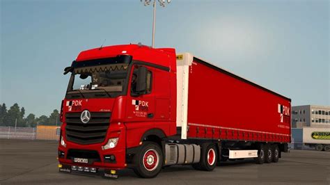 Mercedes Actros Mp Wielton Pdk Ets Mods Euro Truck Simulator