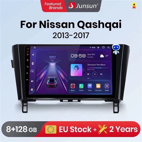 Junsun Autoradio Multimédia V1pro Android 2 Din Gps Carplay Pour