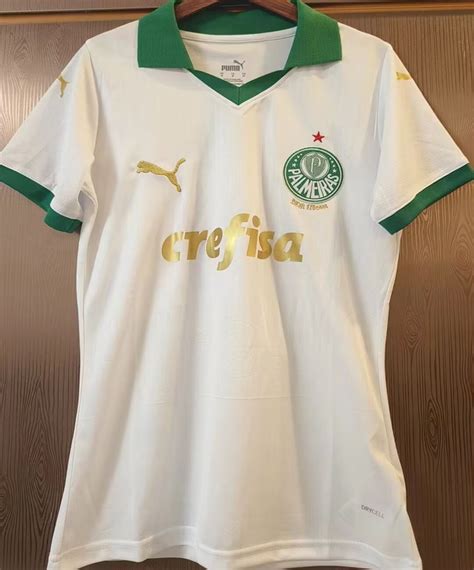 Palmeiras Away White Women Soccer Jersey