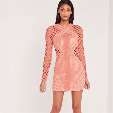 Missguided Dresses Missguided X Carli Bybel Fishnet Cage Bodycon