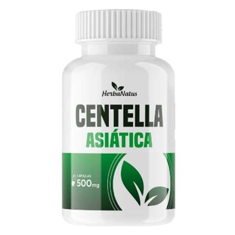 Kit 2x Centella Asiática 500mg 60 Cápsulas Herbanatus Natulha