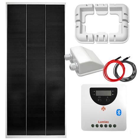 PANEL SOLARNY BATERIA SŁONECZNA 170W 12V ZESTAW BT 13498098884 Allegro pl