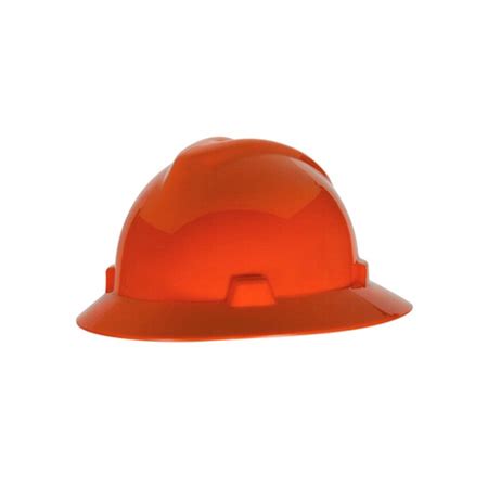 Casco Msa Ala Total Naranja Comercial Argentina