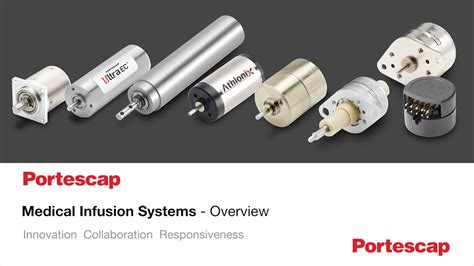 Portescap Medical Infusion Systems Motor Technology Recommendations Digikey