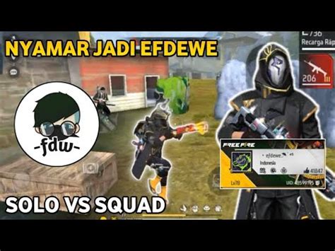 Nyamar Jadi Efdewe Solo Vs Squad Di Purgatory Auto Bantai Brazilia