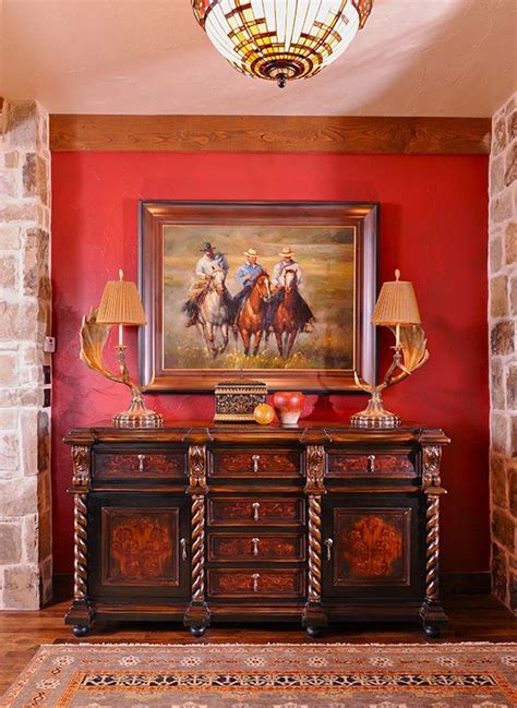 Western Living Room, Western Wall Decor, Western Bedrooms, Ranch House ...