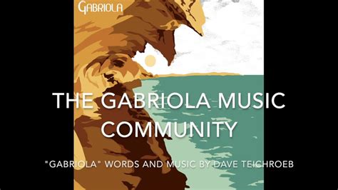 The Gabriola Music Community Dave Teichroeb Youtube