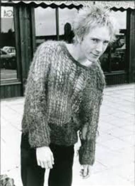 Johnny Rotten Jumper Aka John Lydon Like The Mohair Jumper He Wore Back