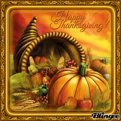 Happy Thanksgiving Cornucopia Gif Pictures, Photos, and Images for ...