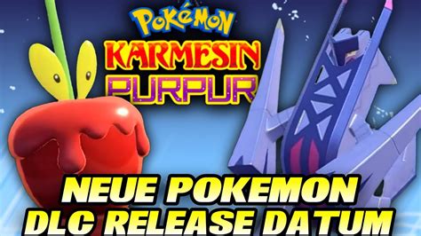 NEUE POKEMON RELEASE Datum für neuen DLC zu Karmesin Purpur