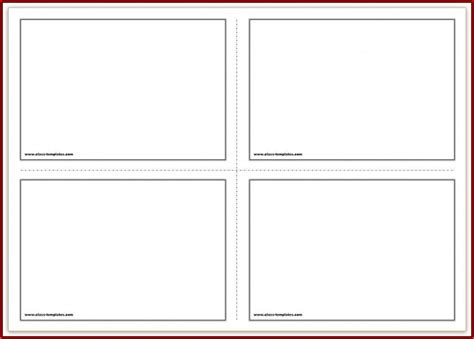 4x6 Index Card Template Word 2013 - Template 1 : Resume Examples # ...