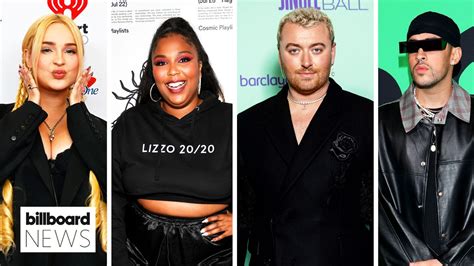 Bad Bunny Sam Smith Kim Petras Lizzo And More Will Perform At The