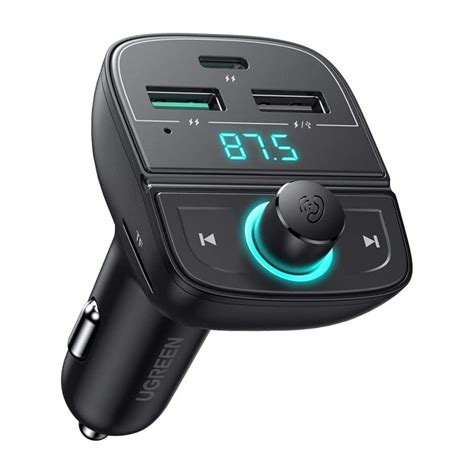 Transmisor Fm Bluetooth Cargador Auto Usb Tipo C Ugreen Better Things