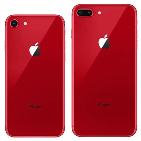 Red Color Refurbished Original Apple Iphone 8 8 Plus With Fingerprint