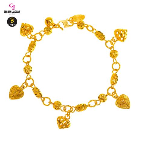 Gj Jewellery Emas Bangkok Emas Korea K Gold Plated Bracelet Bulan