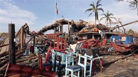 Sube A 50 El Número De Muertos Por El Huracán Otis En México Dicen