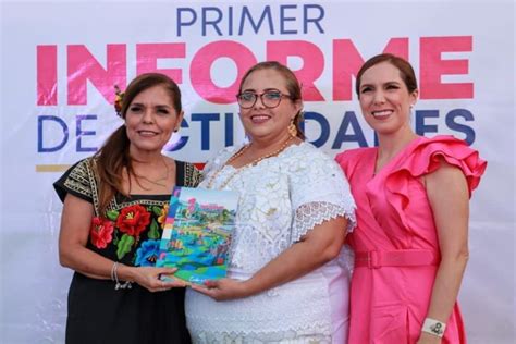 Rinde Primer Informe De Labores La Presidenta Del DIF Isla Mujeres