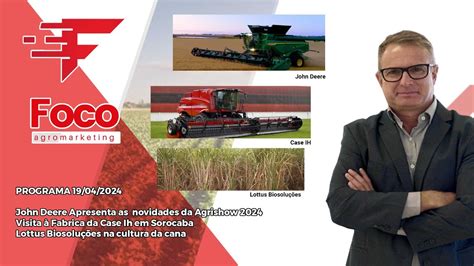 John Deere Apresenta Na Agrishow Sua Nova Colheitadeira X9 Case IH