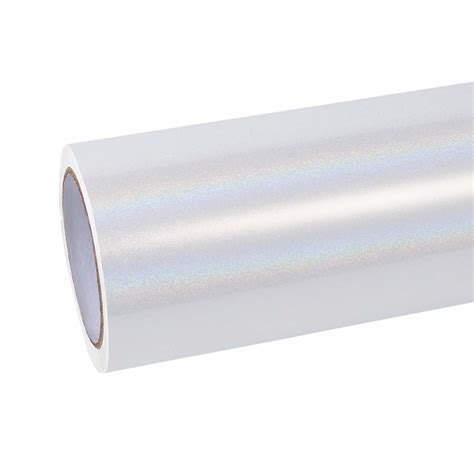 BMW Vinyl Wrap, Best Ravoony Glossy Laser White Car Vinyl Wrap BMW