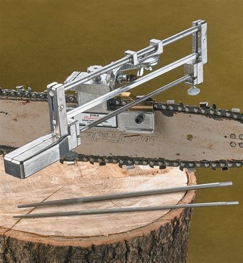 Deluxe Chain-Saw Sharpener - Lee Valley Tools