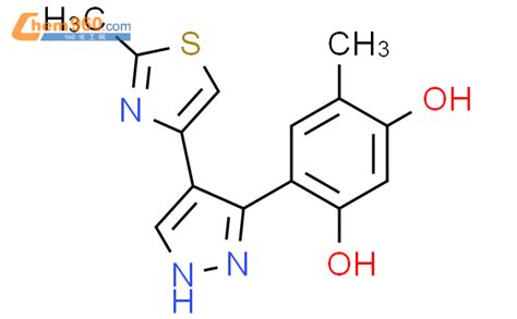 66780 67 4 1 3 BENZENEDIOL 4 METHYL 6 4 2 METHYL 4 THIAZOLYL 1H