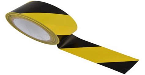 Mm Yellow And Black Pvc Floor Marking Tape M Mm At Rs