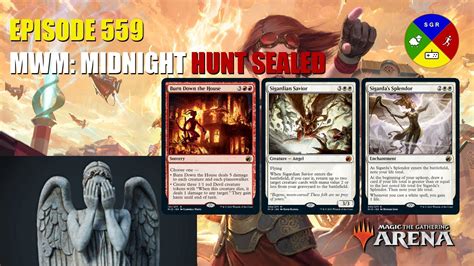 MTG Arena Run MWM Midnight Hunt Sealed With Angels YouTube