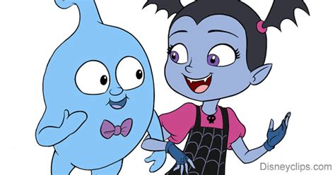 Images of Vampirina, Poppy, Bridget, Demi, Wolfie, Gregoria, Oxana and Boris. | Disney junior ...