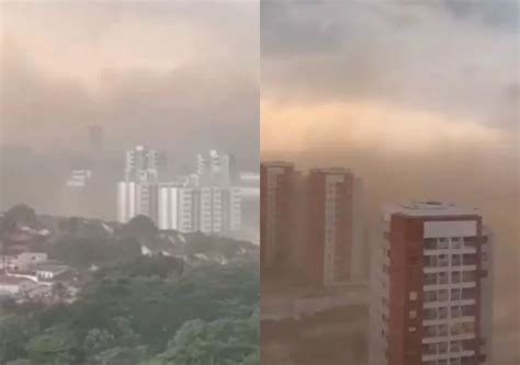 Tempestade De Areia Em Manaus Encobriu Os Pr Dios Confira As Imagens E