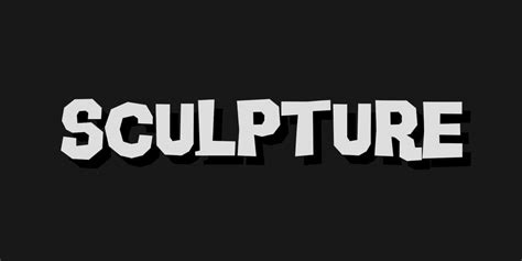 Lt Sculpture Abstract Fonts Download Free Fonts