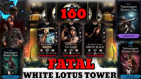 White Lotus Tower Boss Fight Fatal Mk Mobile Mortal Kombat Erron