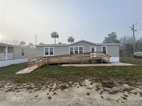 Energy efficient double wide home in