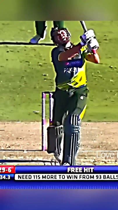 Shahid Afridi Big Six🔥🔥🔥 Shorts Youtube