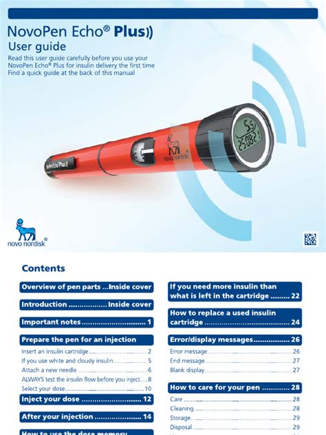 Novopen Echo Plus IR | PDF