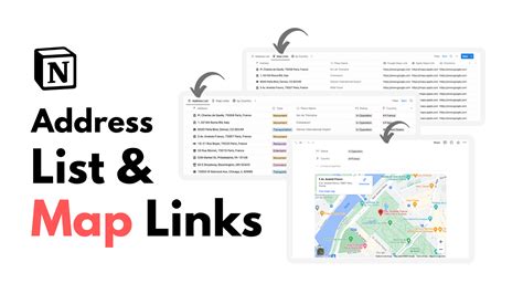 Free Notion Template Address List With Map Generator Red Gregory