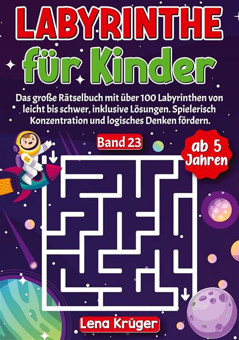 Amazon Fr Labyrinthe F R Kinder Ab Jahren Band Das Gro E