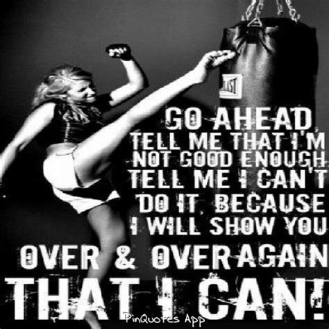 Women Kickboxing Quotes. QuotesGram