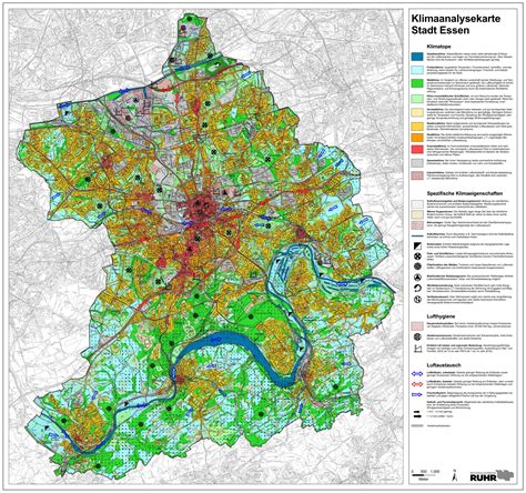 aktuelle Klimaanalyse des RVR Bürgerforum Rüttenscheid