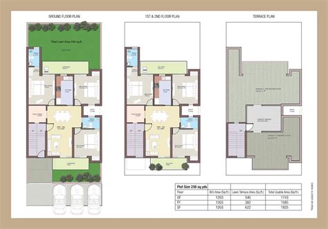 House Plans 300 Sq Meters Independent House Bungalow House Design House Plans