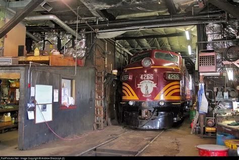 Bm 4266 Boston And Maine Emd F7a At North Conway New Hampshire By