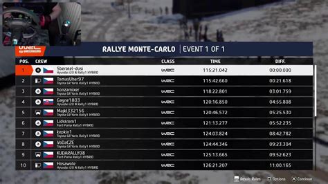 EA SPORTS WRC TTR EA SPORTS WRC Monte Carlo Day 3 And 4 Hyundai