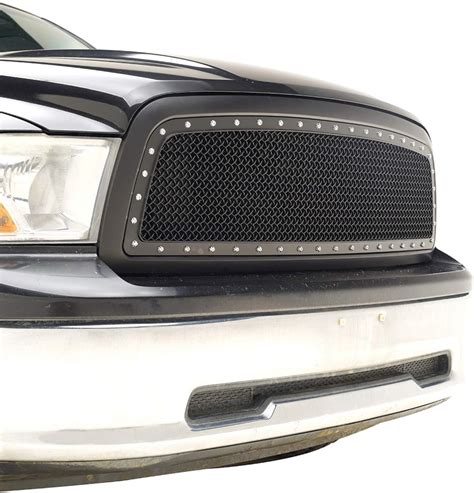 EAG Matte Black Front Upper Mesh Grille For 09 12 Ram India Ubuy