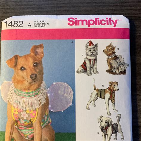 Dog Costumes Sewing Pattern - Etsy