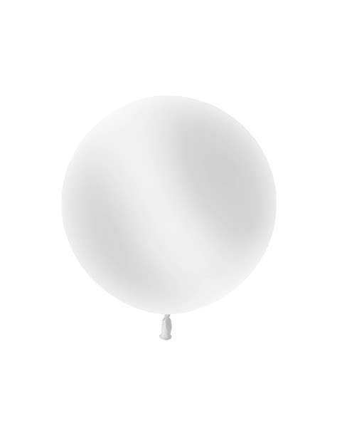 Ballon De Baudruche Blanc Cm Latex