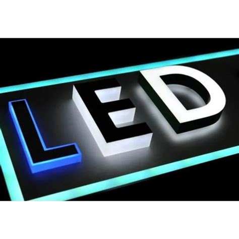 Led Letter Sign Light Emitting Diode Letter Sign In India