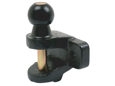 Double Duty Ball Hitch 50mm Black